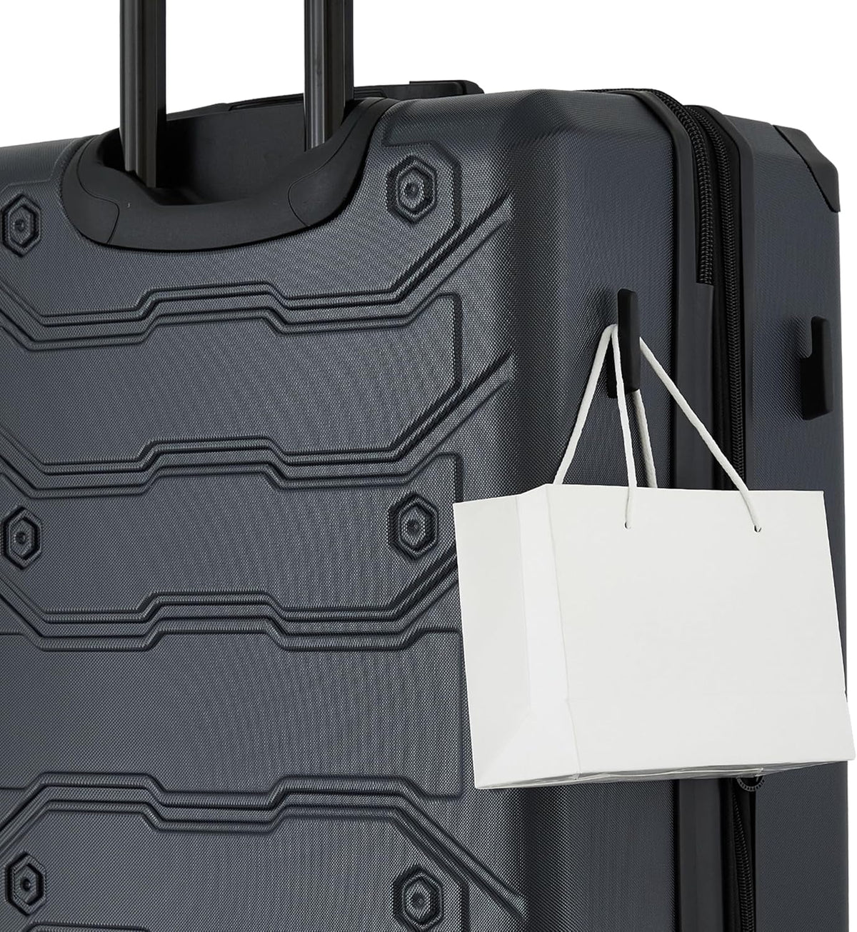 ATG Trailway Expandable Hardside Luggage, Tannin, 22" Carry-On