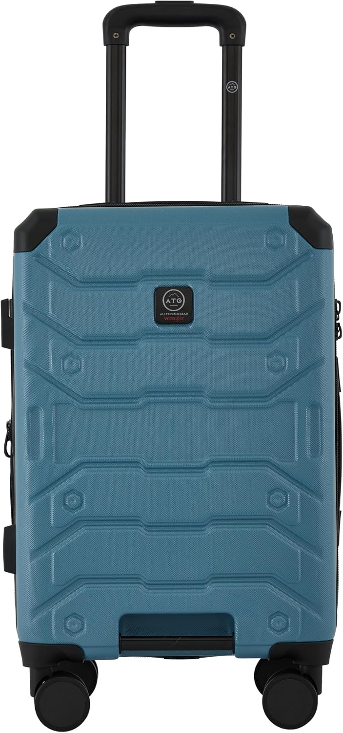 ATG Trailway Expandable Hardside Luggage, Tannin, 22" Carry-On