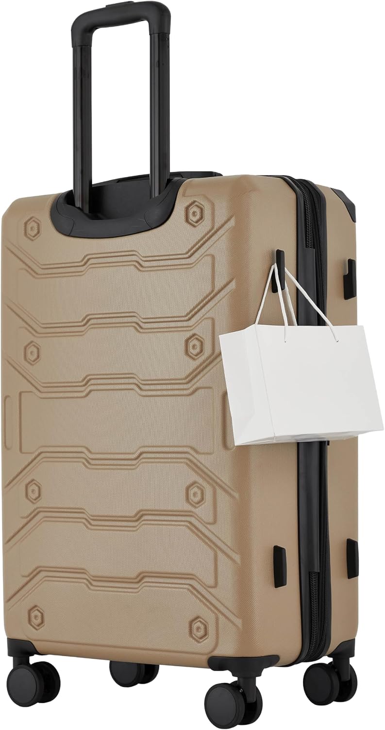 ATG Trailway Expandable Hardside Luggage, Tannin, 22" Carry-On