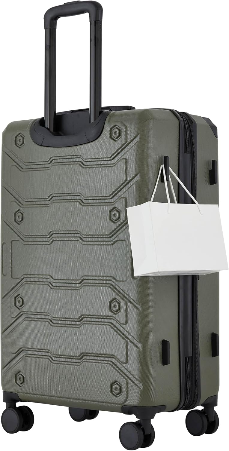 ATG Trailway Expandable Hardside Luggage, Tannin, 22" Carry-On
