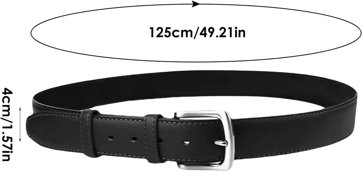 Travel Money Belt - Anti Theft PU Concealed Undergarment | Adjustable Hidden Passport Vault; Anti Pickpocket Waist Security Cash Pouch; Faux Leather Elastic Strip Construction