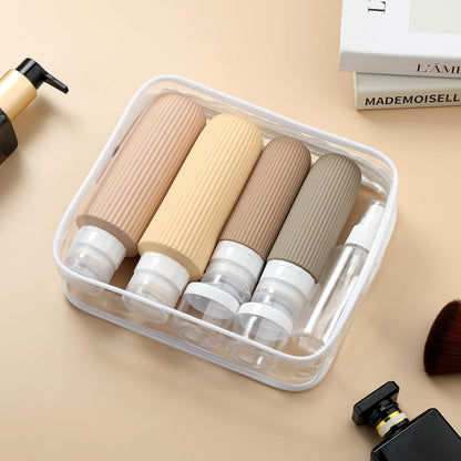 16 Pack Travel Bottles Set, TSA Approved Leak Proof Silicone Squeezable Containers for Toiletries, Refillable Travel Accessories for Conditioner, Shampoo, Lotion & Body Wash Accessories