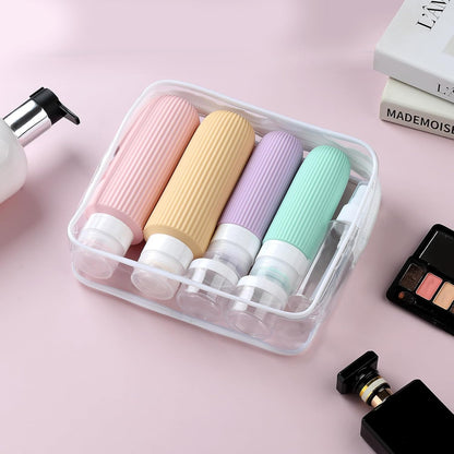 16 Pack Travel Bottles Set, TSA Approved Leak Proof Silicone Squeezable Containers for Toiletries, Refillable Travel Accessories for Conditioner, Shampoo, Lotion & Body Wash Accessories