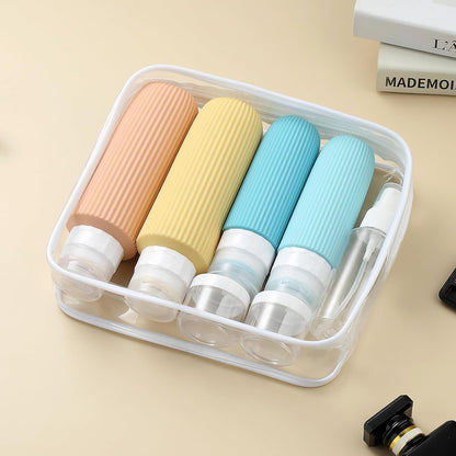 16 Pack Travel Bottles Set, TSA Approved Leak Proof Silicone Squeezable Containers for Toiletries, Refillable Travel Accessories for Conditioner, Shampoo, Lotion & Body Wash Accessories