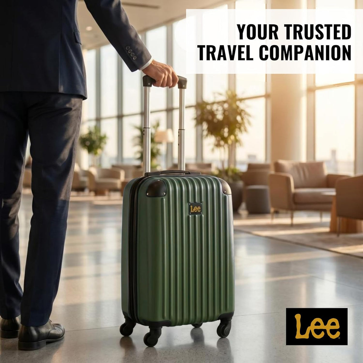 Carry On Luggage with Wheels - 21" TSA Approved Carry-On Suitcase, Multi-Directional Wheels, Impact Resistance Hard Shell, Inner Mesh Pockets and Secure Strap, Checked Travel Rolling Bag