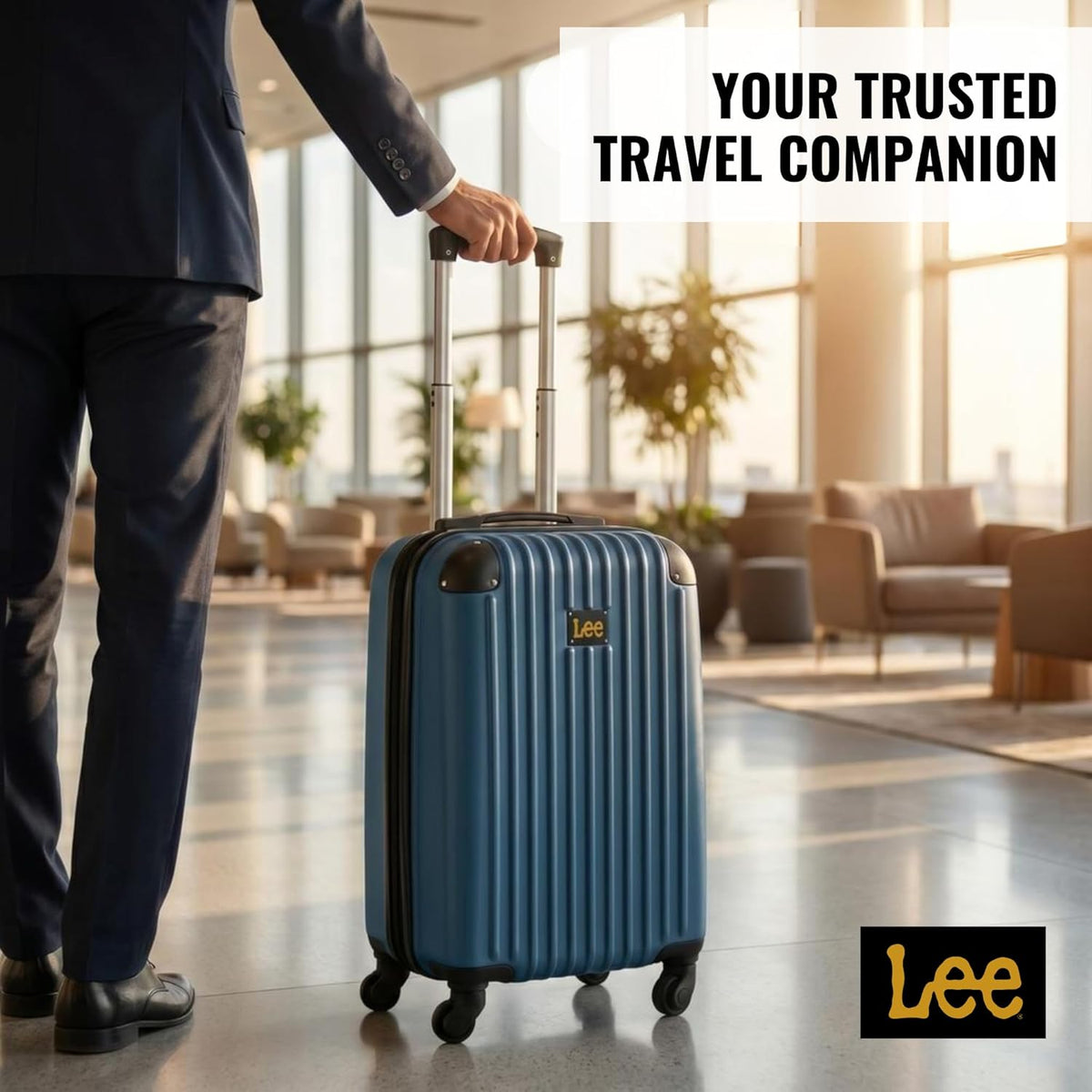 Carry On Luggage with Wheels - 21" TSA Approved Carry-On Suitcase, Multi-Directional Wheels, Impact Resistance Hard Shell, Inner Mesh Pockets and Secure Strap, Checked Travel Rolling Bag