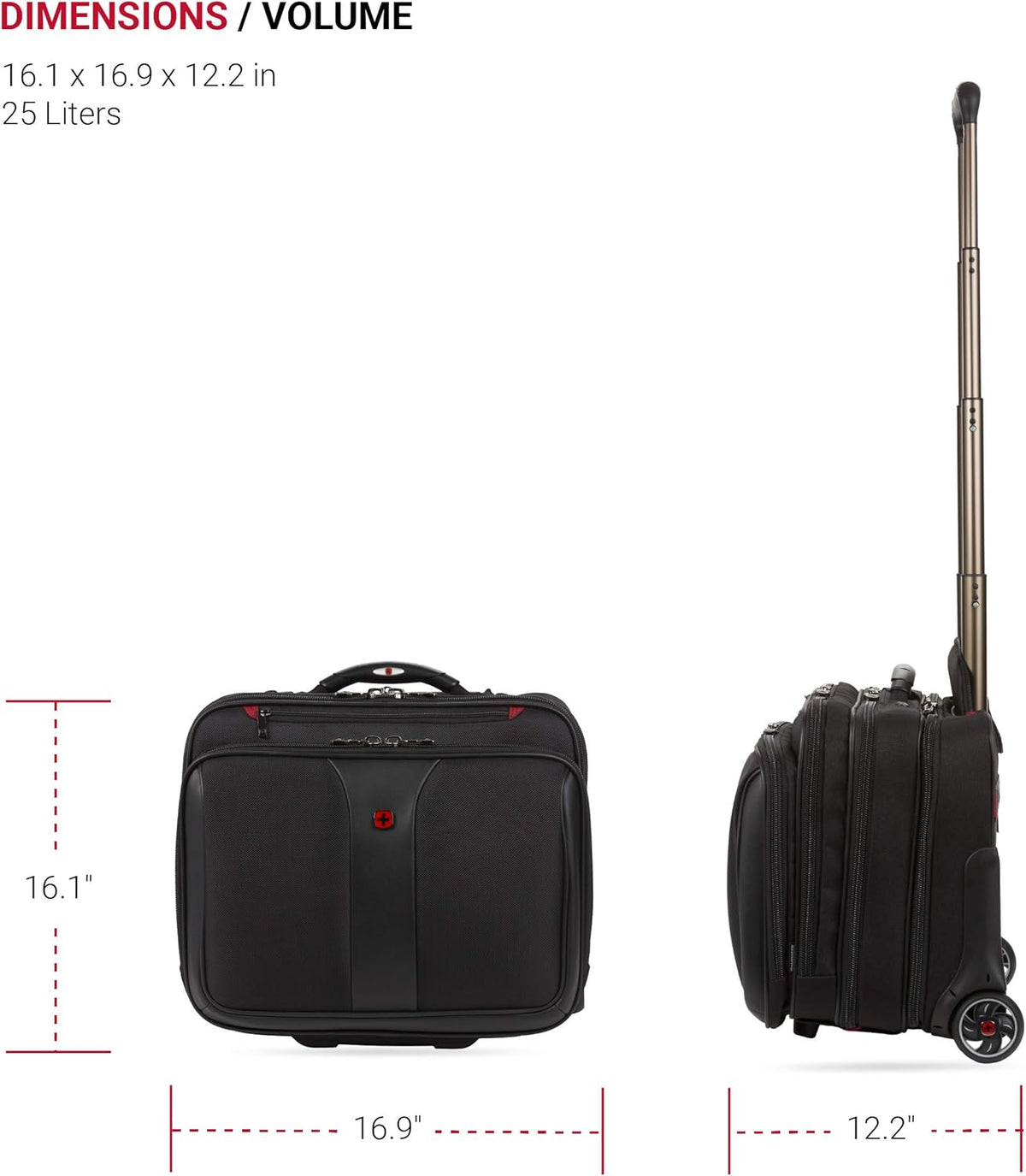 Wenger luggage Granada Pro 15.6-Inch, Black
