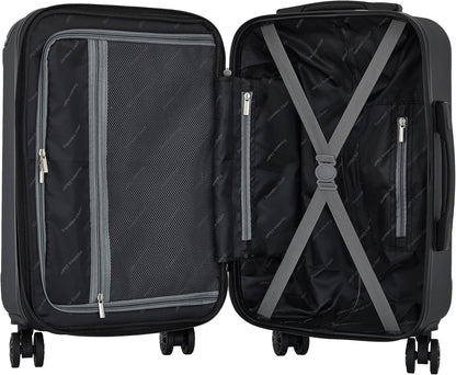 Chicago Plus Hardside Luggage, Mauve, 20" Carry-On