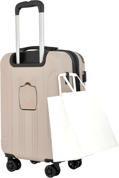 Chicago Plus Hardside Luggage, Mauve, 20" Carry-On