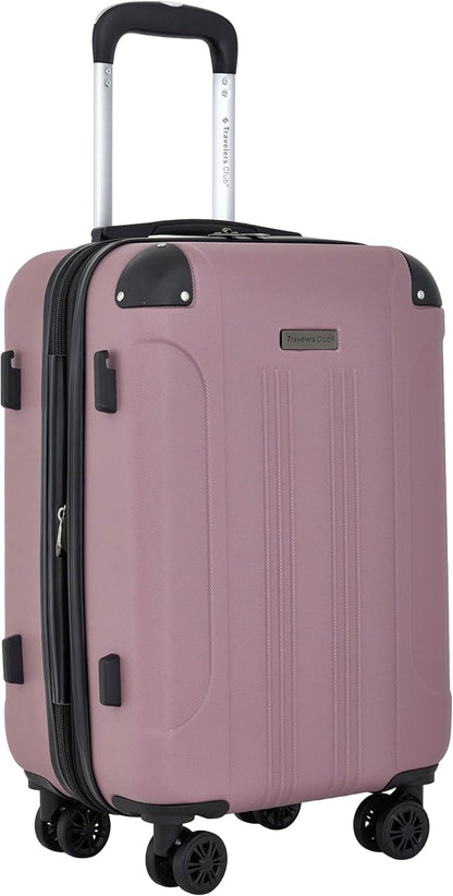 Chicago Plus Hardside Luggage, Mauve, 20" Carry-On