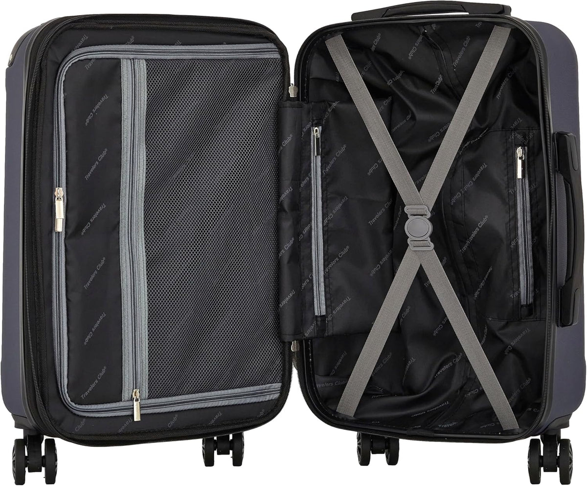 Chicago Plus Hardside Luggage, Mauve, 20" Carry-On