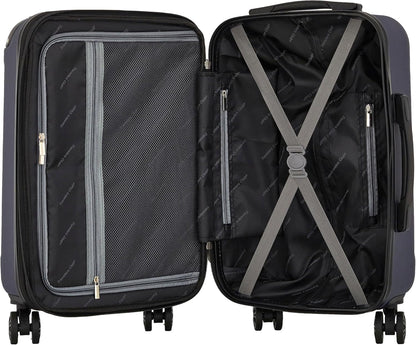 Chicago Plus Hardside Luggage, Mauve, 20" Carry-On