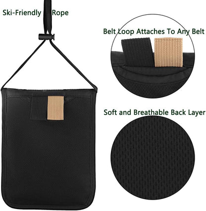 Travel Pouch Neck Wallet Family Passport Holder Organizer Case with RFID Blocking | Family Passport Holder