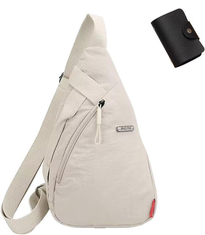 Sling Bag for Men & Women - Versatile Cross body Backpack for Hiking, Travel, Sports & Running - Adjustable Strapfor Everyday Use & Outdoor Adventures