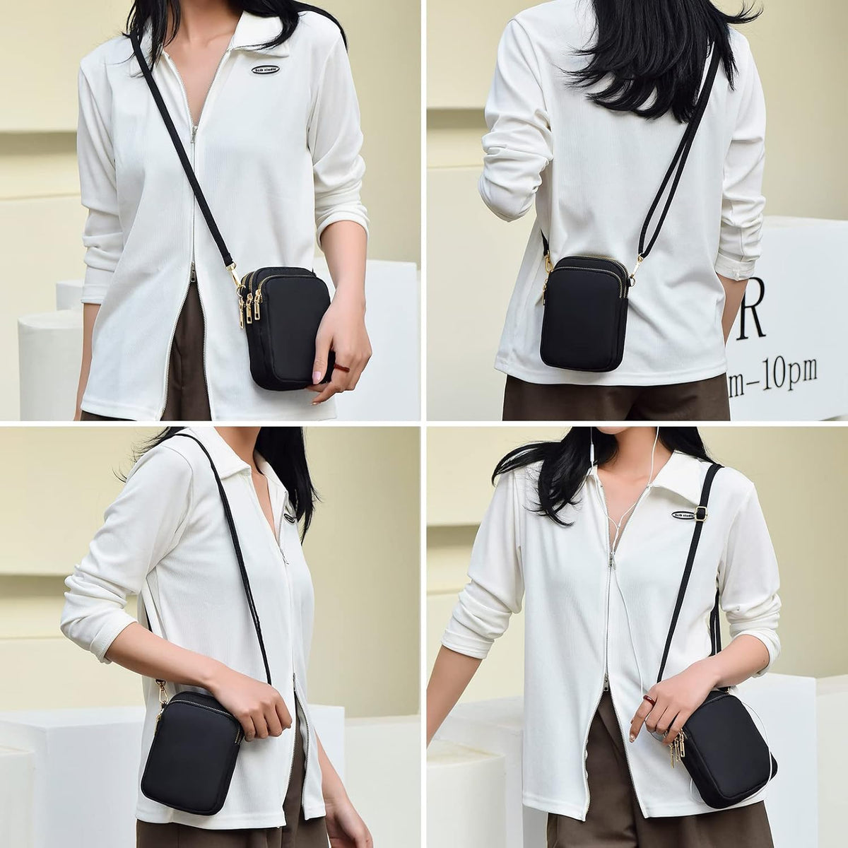 Small Crossbody Bags for Women, Mini Cell Phone Wallet Purse, Shoulder Bag for Women and Men