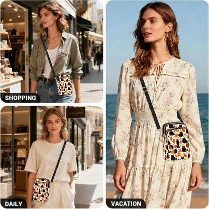 Small Crossbody Bags for Women, Mini Cell Phone Wallet Purse, Shoulder Bag for Women and Men