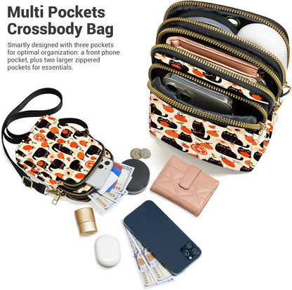 Small Crossbody Bags for Women, Mini Cell Phone Wallet Purse, Shoulder Bag for Women and Men