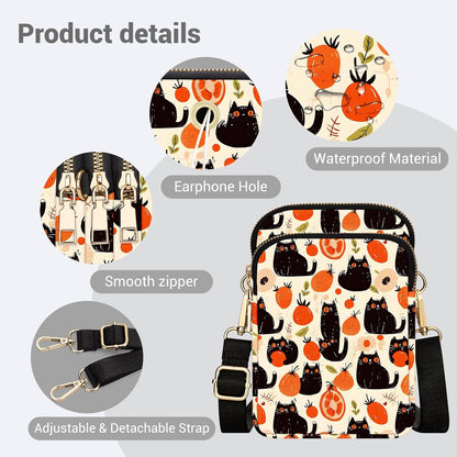 Small Crossbody Bags for Women, Mini Cell Phone Wallet Purse, Shoulder Bag for Women and Men