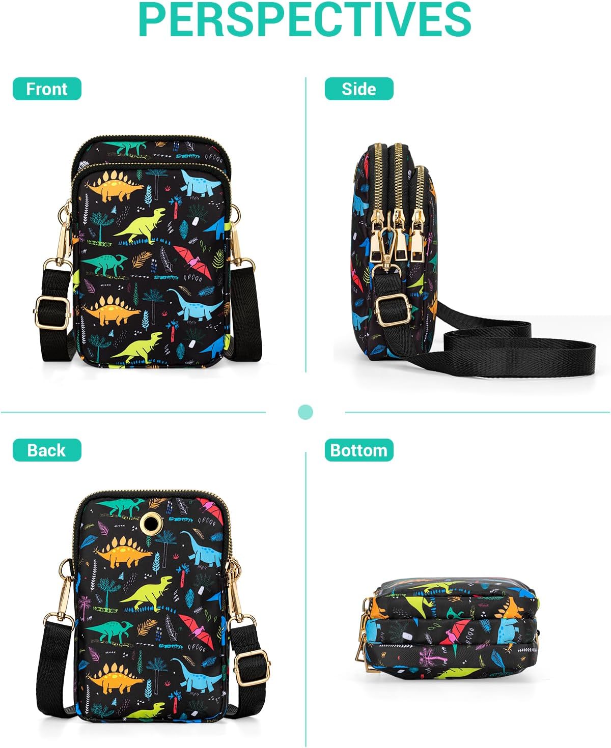 Small Crossbody Bags for Women, Mini Cell Phone Wallet Purse, Shoulder Bag for Women and Men