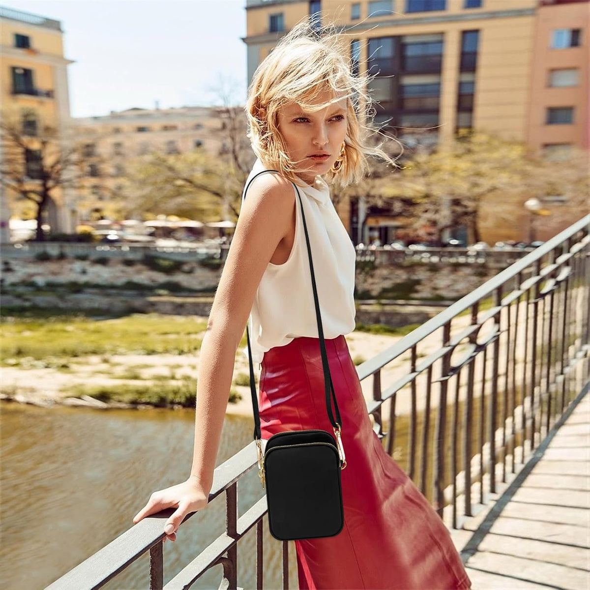Small Crossbody Bags for Women, Mini Cell Phone Wallet Purse, Shoulder Bag for Women and Men