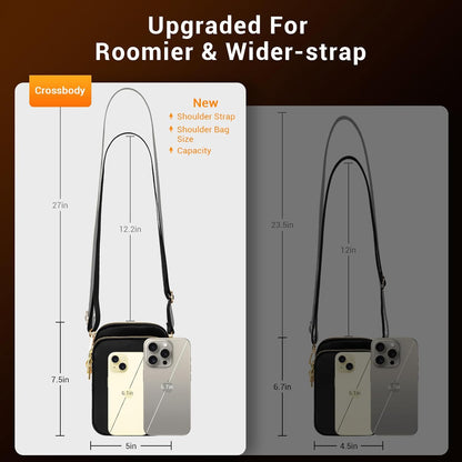 Small Crossbody Bags for Women, Mini Cell Phone Wallet Purse, Shoulder Bag for Women and Men