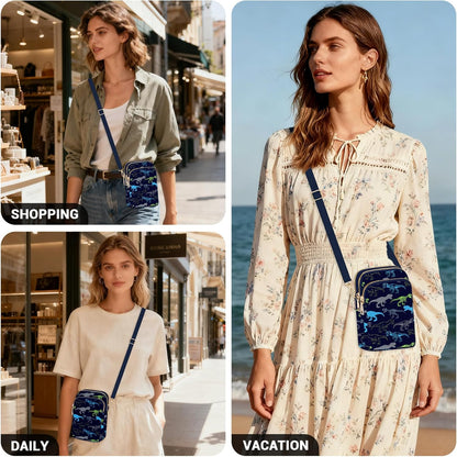 Small Crossbody Bags for Women, Mini Cell Phone Wallet Purse, Shoulder Bag for Women and Men