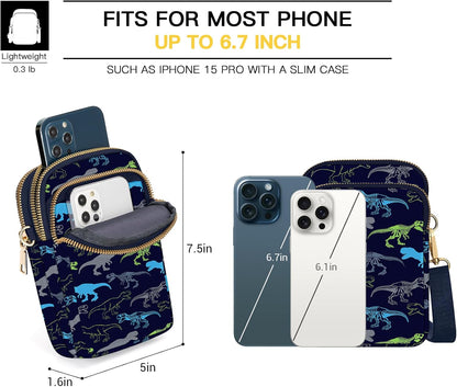 Small Crossbody Bags for Women, Mini Cell Phone Wallet Purse, Shoulder Bag for Women and Men