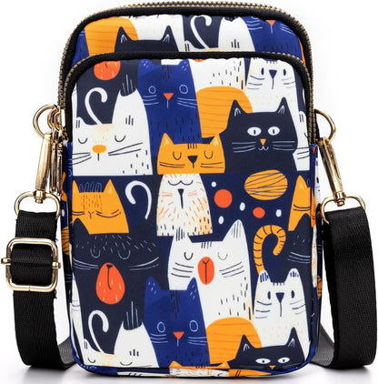 Small Crossbody Bags for Women, Mini Cell Phone Wallet Purse, Shoulder Bag for Women and Men