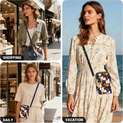 Small Crossbody Bags for Women, Mini Cell Phone Wallet Purse, Shoulder Bag for Women and Men