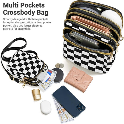 Small Crossbody Bags for Women, Mini Cell Phone Wallet Purse, Shoulder Bag for Women and Men