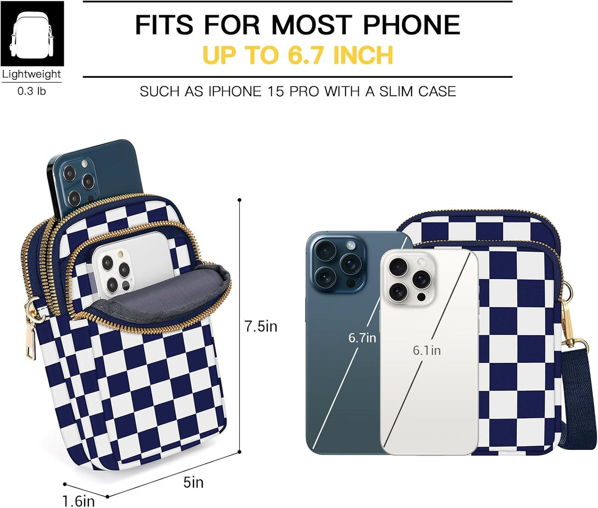 Small Crossbody Bags for Women, Mini Cell Phone Wallet Purse, Shoulder Bag for Women and Men