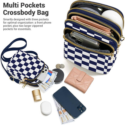 Small Crossbody Bags for Women, Mini Cell Phone Wallet Purse, Shoulder Bag for Women and Men