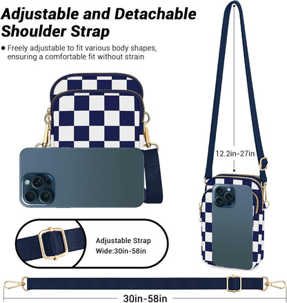 Small Crossbody Bags for Women, Mini Cell Phone Wallet Purse, Shoulder Bag for Women and Men