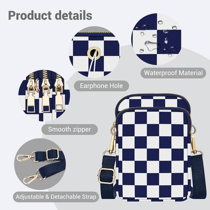 Small Crossbody Bags for Women, Mini Cell Phone Wallet Purse, Shoulder Bag for Women and Men