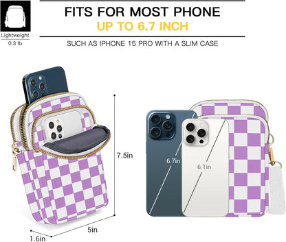 Small Crossbody Bags for Women, Mini Cell Phone Wallet Purse, Shoulder Bag for Women and Men