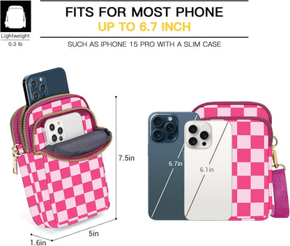 Small Crossbody Bags for Women, Mini Cell Phone Wallet Purse, Shoulder Bag for Women and Men
