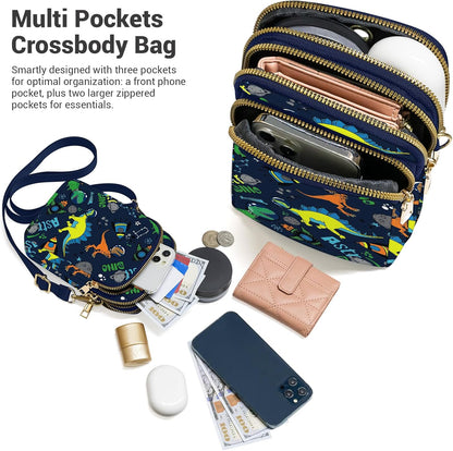 Small Crossbody Bags for Women, Mini Cell Phone Wallet Purse, Shoulder Bag for Women and Men