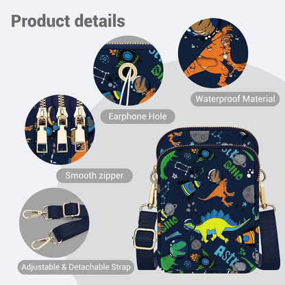 Small Crossbody Bags for Women, Mini Cell Phone Wallet Purse, Shoulder Bag for Women and Men