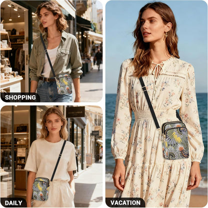 Small Crossbody Bags for Women, Mini Cell Phone Wallet Purse, Shoulder Bag for Women and Men