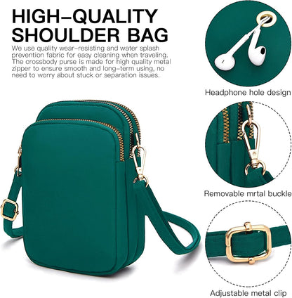 Small Crossbody Bags for Women, Mini Cell Phone Wallet Purse, Shoulder Bag for Women and Men