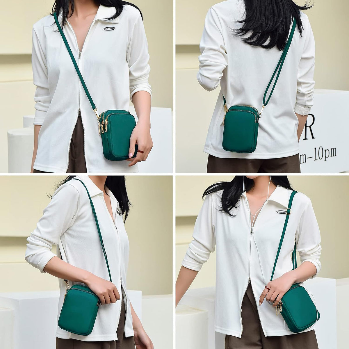 Small Crossbody Bags for Women, Mini Cell Phone Wallet Purse, Shoulder Bag for Women and Men