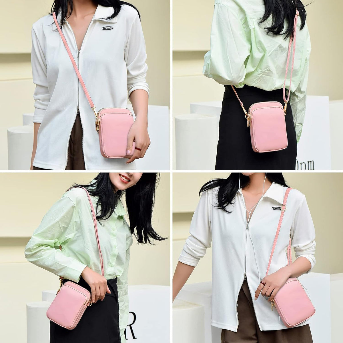 Small Crossbody Bags for Women, Mini Cell Phone Wallet Purse, Shoulder Bag for Women and Men