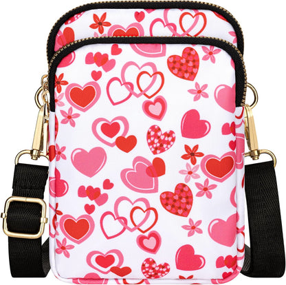 Small Crossbody Bags for Women, Mini Cell Phone Wallet Purse, Shoulder Bag for Women and Men