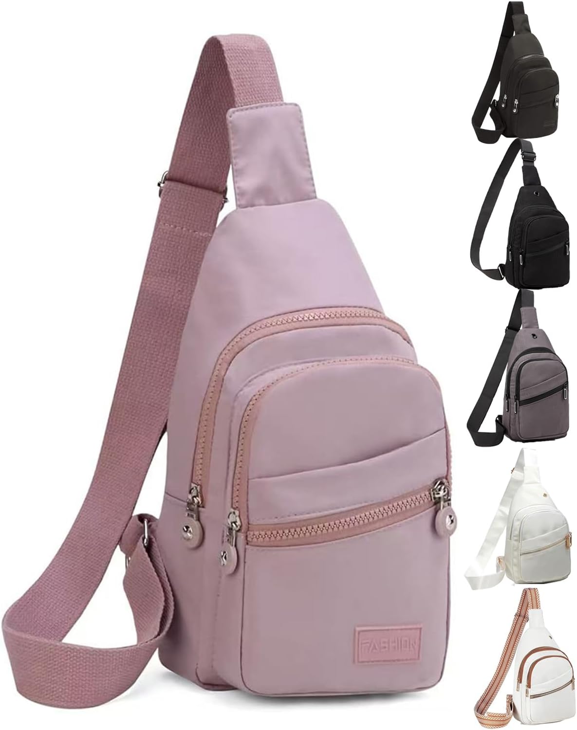 Crossbody Bag Small Sling Bags for Women Men Lightweight Cross Body Shoulder Sling Backpack Chest Daypack