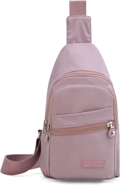 Crossbody Bag Small Sling Bags for Women Men Lightweight Cross Body Shoulder Sling Backpack Chest Daypack
