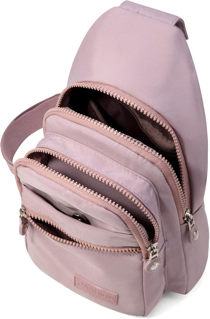 Crossbody Bag Small Sling Bags for Women Men Lightweight Cross Body Shoulder Sling Backpack Chest Daypack