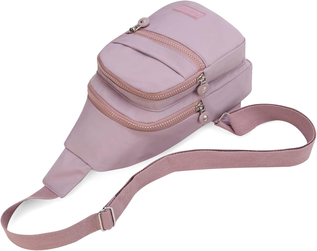 Crossbody Bag Small Sling Bags for Women Men Lightweight Cross Body Shoulder Sling Backpack Chest Daypack
