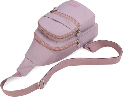 Crossbody Bag Small Sling Bags for Women Men Lightweight Cross Body Shoulder Sling Backpack Chest Daypack