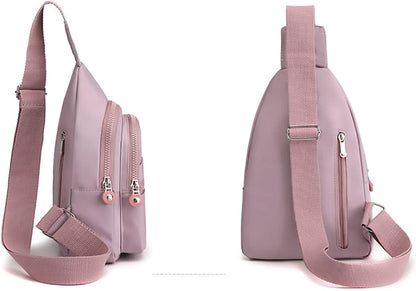 Crossbody Bag Small Sling Bags for Women Men Lightweight Cross Body Shoulder Sling Backpack Chest Daypack