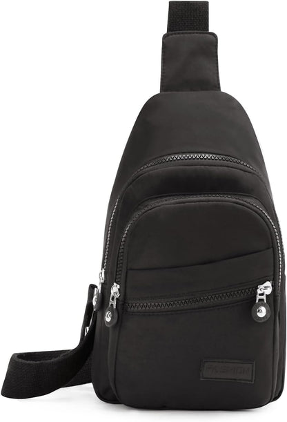 Crossbody Bag Small Sling Bags for Women Men Lightweight Cross Body Shoulder Sling Backpack Chest Daypack